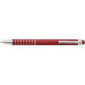 Kugelschreiber Speedtouch aus Metall - Rot
