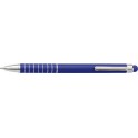 Kugelschreiber Speedtouch aus Metall - Kobaltblau