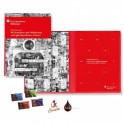 Adventskalender Weihnachtsbuch mit Schokoladentäfelchen von Lindt & Sprüngli