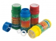 IN0503022 - Seifenblasen mit Geduldsspiel " Air bubble" , 4 sortierte Farben im Display, Preis pro Stück - blau, grün, rot, gelb